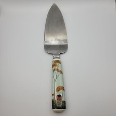 Warren Kimble Boston Warehouse Cake Server Pie Server Country Cottage Stainless