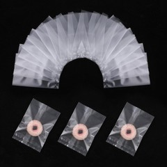 200pcs Heat Seal Candy Wrappers Homemade Caramels Nougats Candy Bags 4″x2.5″