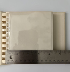 SM Vintage Photo Album – Cream w/Gold Trim – Antique Slip In Photo Wedding Book