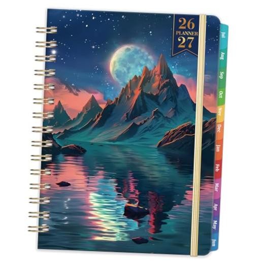 Planner 2026-2027 – Academic Planner 2026-2027, July 2026 – June 2027, 6.5″ x
