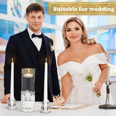 Unity Candles with Holder for Wedding Ceremony Wedding Decortions Accessories…