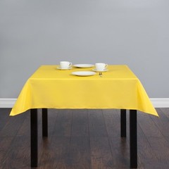 15 packs Square Tablecloths 54″x 54″ inch Polyester Party Overlay 23 COLORS USA