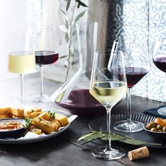 Red Wine Glasses Set of 4, Premium Crystal Wine Glasses Hand Blown,15 oz,Thin…