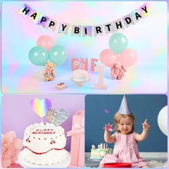 24 Sheets Holographic Cardstock 8.5 x 11, x 11 inches, Laser Color