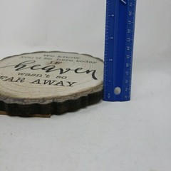 Wedding Sign We Know You’d Be Here Today if Heaven Wasn’t So Far Away Wood MDF