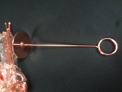 16 Pieces Table Card Holder 8 inches Table Number Holders Place Steel Card