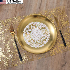 AOZUO 6PCS White Vintage Crochet Doilies, 6 Inch Round Lace 15cm/5.9in,