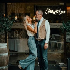 Warm White Neon Wedding Sign