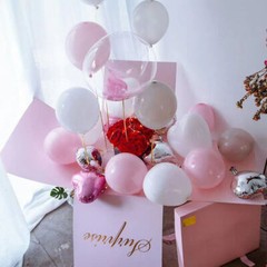 Wedding anniversaire decoration 50x50x50cm Surprise gift box birthday party d…
