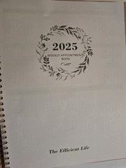 2025 Appointment Book/Planner – Weekly Appointment Book/Planner 2025, M2