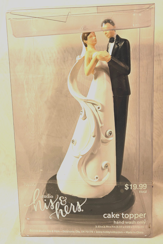 Studio His and Hers Wedding Cake Topper *eBay Best Price*
