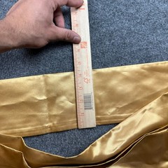 Unbranded Gold Satin Dress Sash Chair Tie Bow Ribbon 112″x4″ WOMEN