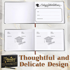2026 Graduation Guest Book with Pen Graduation Guest Sign in Book Class of 20…