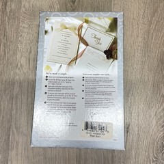 Invitation Kit 50 Count White Pearl Swirl Border Gartner Studios