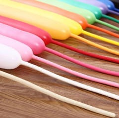 200pcs Latex Long Balloons Spiral Balloons Magic Air Balloon Party Decoration