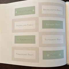 NEW Hallmark Guest Book – Customizable For All Events