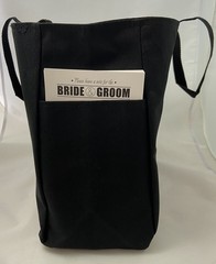 TWO Embroidered Bridal Party Tote Bags – Bridesmaid, 12″ tall x 14″ wide