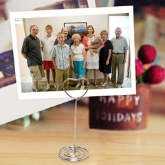 Table Number Card Holders Place Card Holder, 25 Pack Picture Holders for Tables,