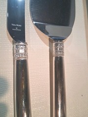 Vera Wang Wedgwood Stainless Steel Cake Knife & Server Set Silver 2 Piece