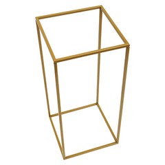 Wedding Flower Stand, Gold Flower Holder, Rectangular Flower Rack
