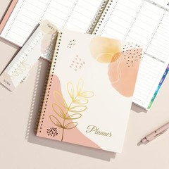 2026-2027 Appointment JUL 2026-JUN 2027 (8.5″x11″) Blushing Abstract Breeze