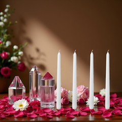 White 10-Inch Taper Candles: Unscented Smokeless Dripless 4 Pack,