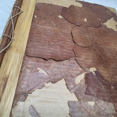 Country Leaves Photo Album Scrapbook Handcrafted new 10.5″x13″ 31 pages new