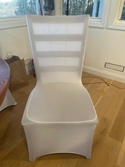 VEVOR Chair Decoration Cover – White (1 Pcs