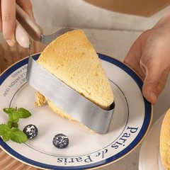 Stainless Steel Cake Knife & Server Sharp Pastry Cutter Dishwasher Safe