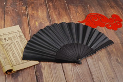 4 Pieces Folding Hand Fans Adult-Only Church Wedding Gift, Party Favors, DIY Dec