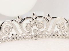Used-v.g. SWAN SWAROVSKI PRINCESS PEARLS TIARA 1503308 – Wedding – Bridal – Prom