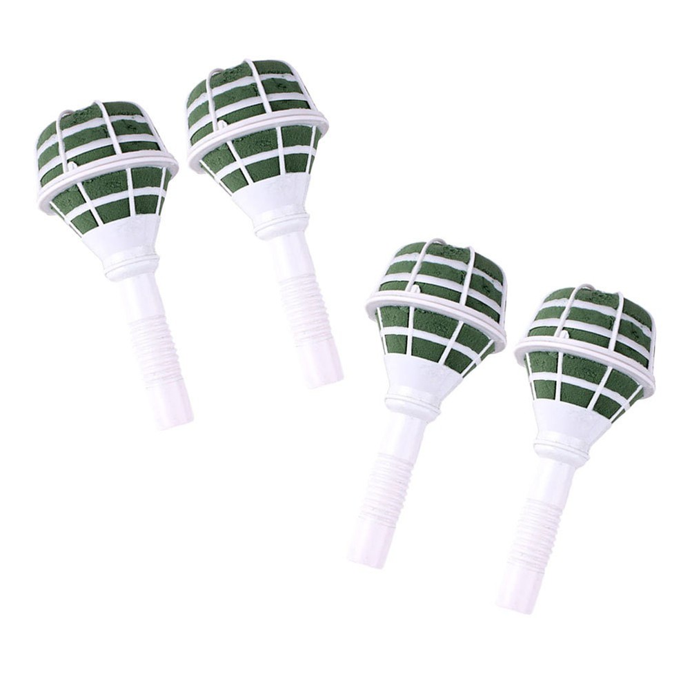 4Pcs Reusable Wedding Bouquet Floral Handle Flower Holder with Assorted Colors