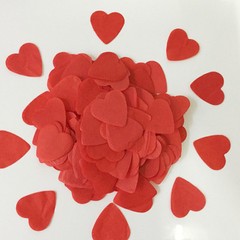 5000 Wedding Confetti Love Hearts Shape Tissue Paper Red Decoration Hearts Bday