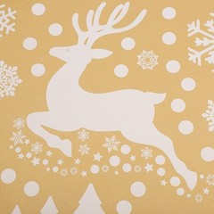 Aneco 270 Pieces Large Christmas Tree Window Clings White Reindeer Snowflake …