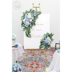 Silk Flower Wedding Bouquet Arch Decorations Easy Setup Durable Floral Swags New