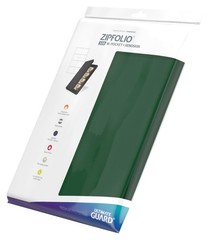 Ultimate Guard Zipfolio 320 16 Pocket Xenoskin Green Ugd010436