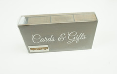 Wooden Wedding Ceremony Signs In Loving Memory Cocktails Cards & Gifts 3pc Set