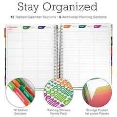 DELUXE TEACHER PLANNER Aug 2026-Jul 2027 8.5×11 Daily Weekly Teal Gold Marble