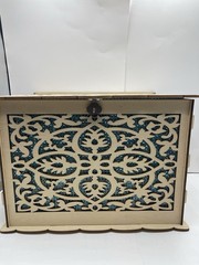 Wooden Wedding Card Box W Lock Option DIY Money Gift Box For Any Occasion