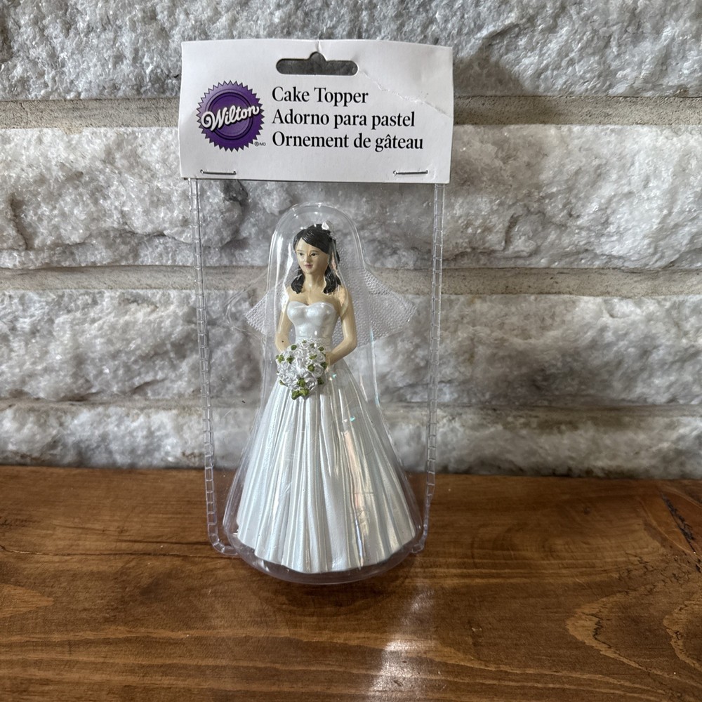 Wilton Wedding Cake Topper Bride Figurine 5 Inch New In Package