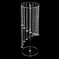 10 Pcs Acrylic Vase Stands Party Wedding Crystal Centerpiece Table Decoration
