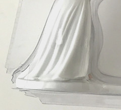 Wilton Wedding Cake Topper Figurine Humorous Reluctant Groom Comical 4.25″ H New