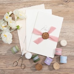Keypan Cotton Ribbon Mixed Color Set with Frayed Fringe 9 Rolls