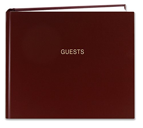 BookFactory Guest Book (120 Pages) / Guest Sign-in Book/Guest Registry/Guestbook