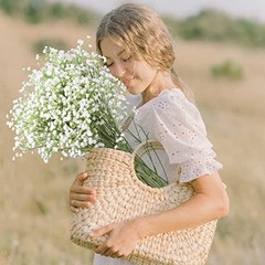 Babys Breath Artificial Flowers,6 Pcs Gypsophila Faux Flowers for 6pcs White