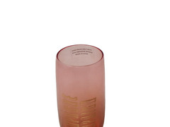 Slant Collections Champagne Campaign Glass Stemless Flute 10oz for Wedding/Party
