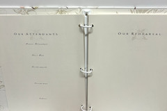 Hallmark Wedding Album Keepsake Binder w Events Pages, Photo Pages/Sleeves