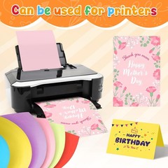 40 PCS Cardstock 8.5 «x 11», Craft Bulk Construction Paper 180GSM/65LB, 20 Co…