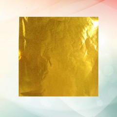 200Pcs Reusable Foil Candy Wrappers Gold Aluminium Foil Wrapping Paper for Party