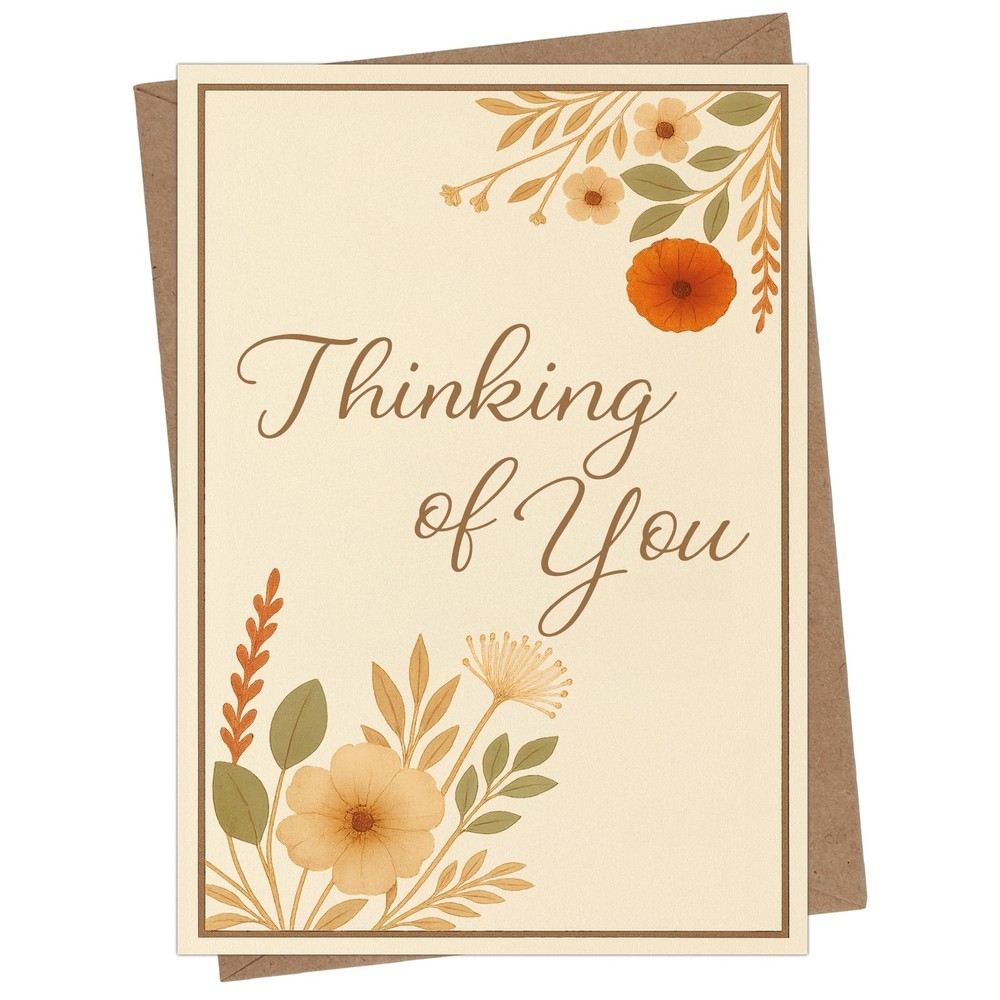 Cheerin Thinking of You Cards with Envelopes – Sympathy Cards for Loss of Lov…